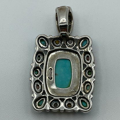 21.6g .925 Sterling Pendant 2x1"