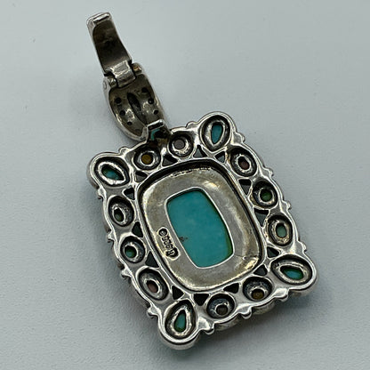 21.6g .925 Sterling Pendant 2x1"