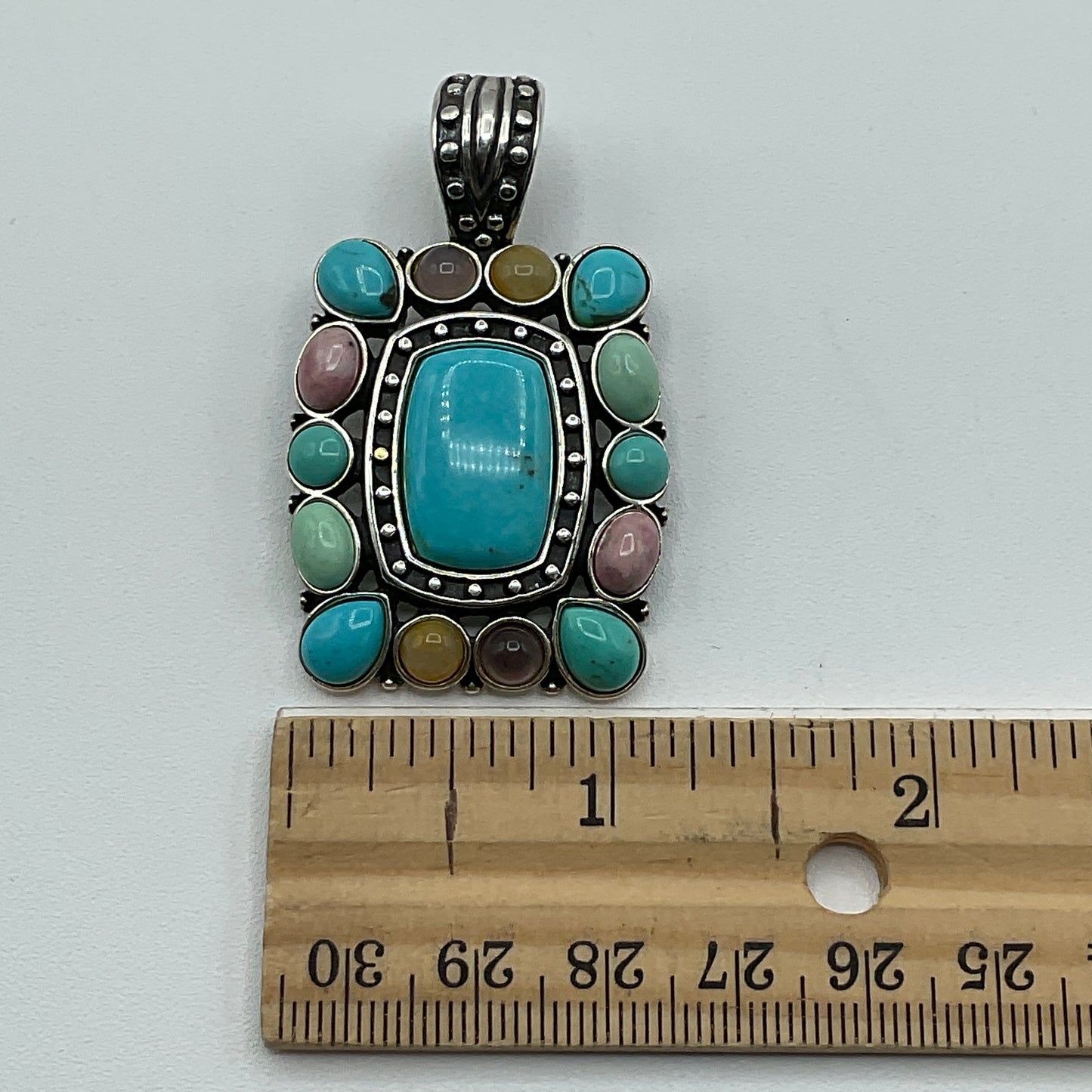 21.6g .925 Sterling Pendant 2x1"