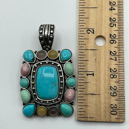 21.6g .925 Sterling Pendant 2x1"