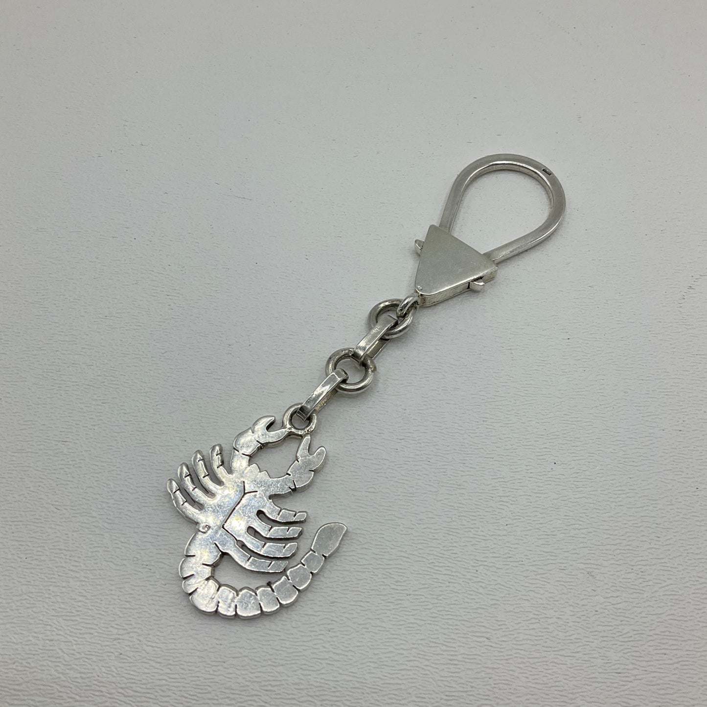 32.1g .925 Sterling Silver Scorpion Keychain