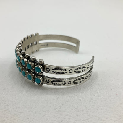 25.6g .925 Sterling Bell Trading Post Zuni Bangle