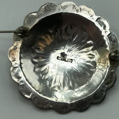 12.9g .925 Sterling Brooch/Pendant/Pin 1.5"