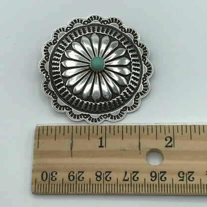 12.9g .925 Sterling Brooch/Pendant/Pin 1.5"