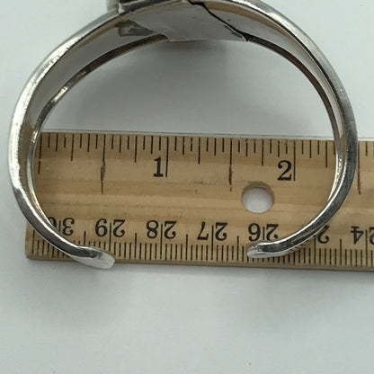 52g .925 Sterling Open Cufff Bracelet 7.5"