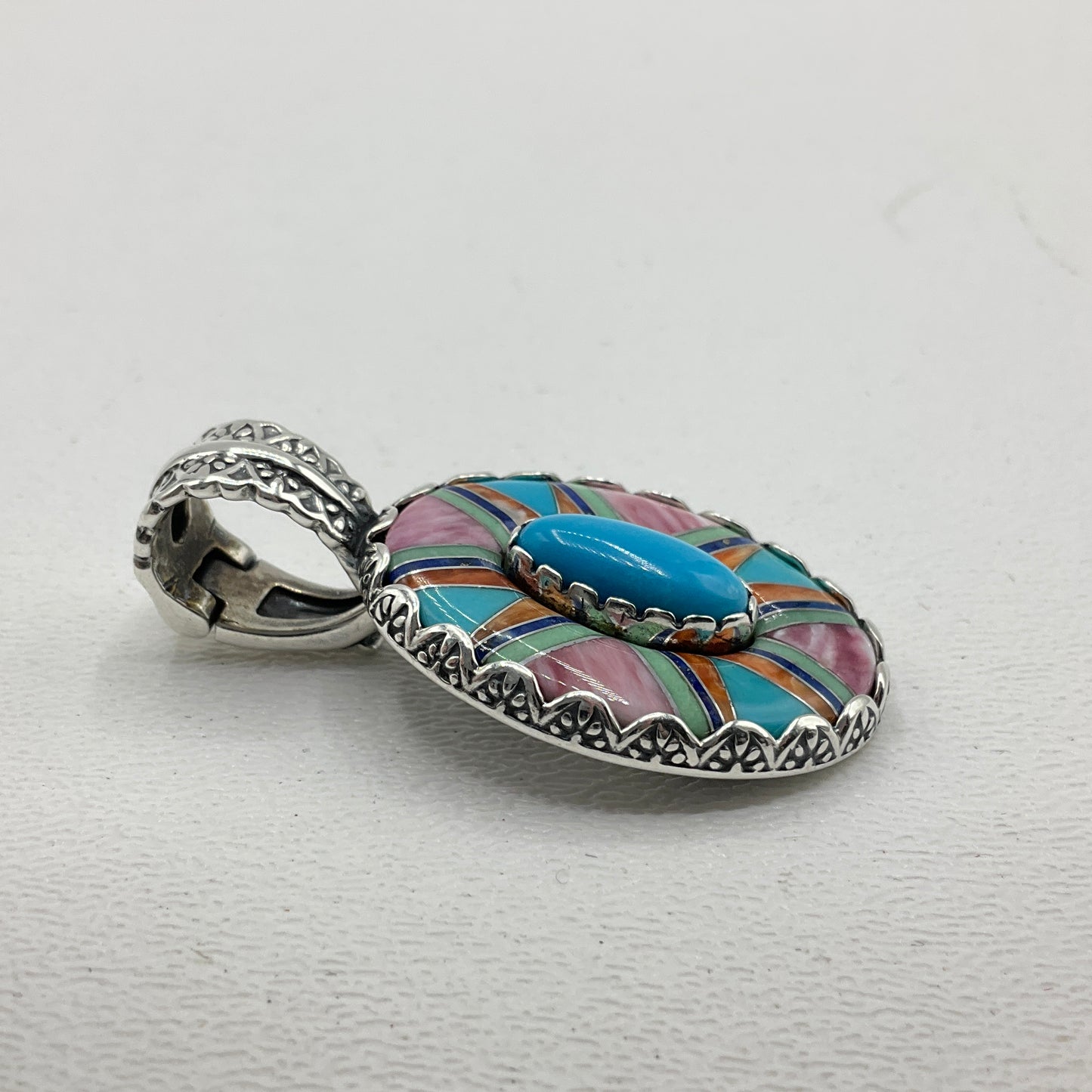 12.6g .925 Sterling Pendant 1.5x1"