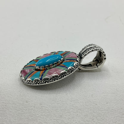 12.6g .925 Sterling Pendant 1.5x1"