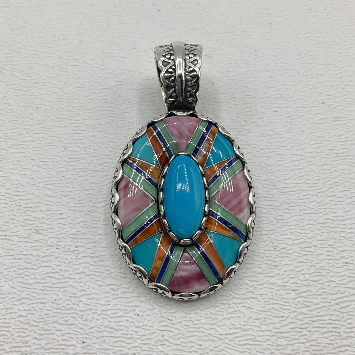 12.6g .925 Sterling Pendant 1.5x1"