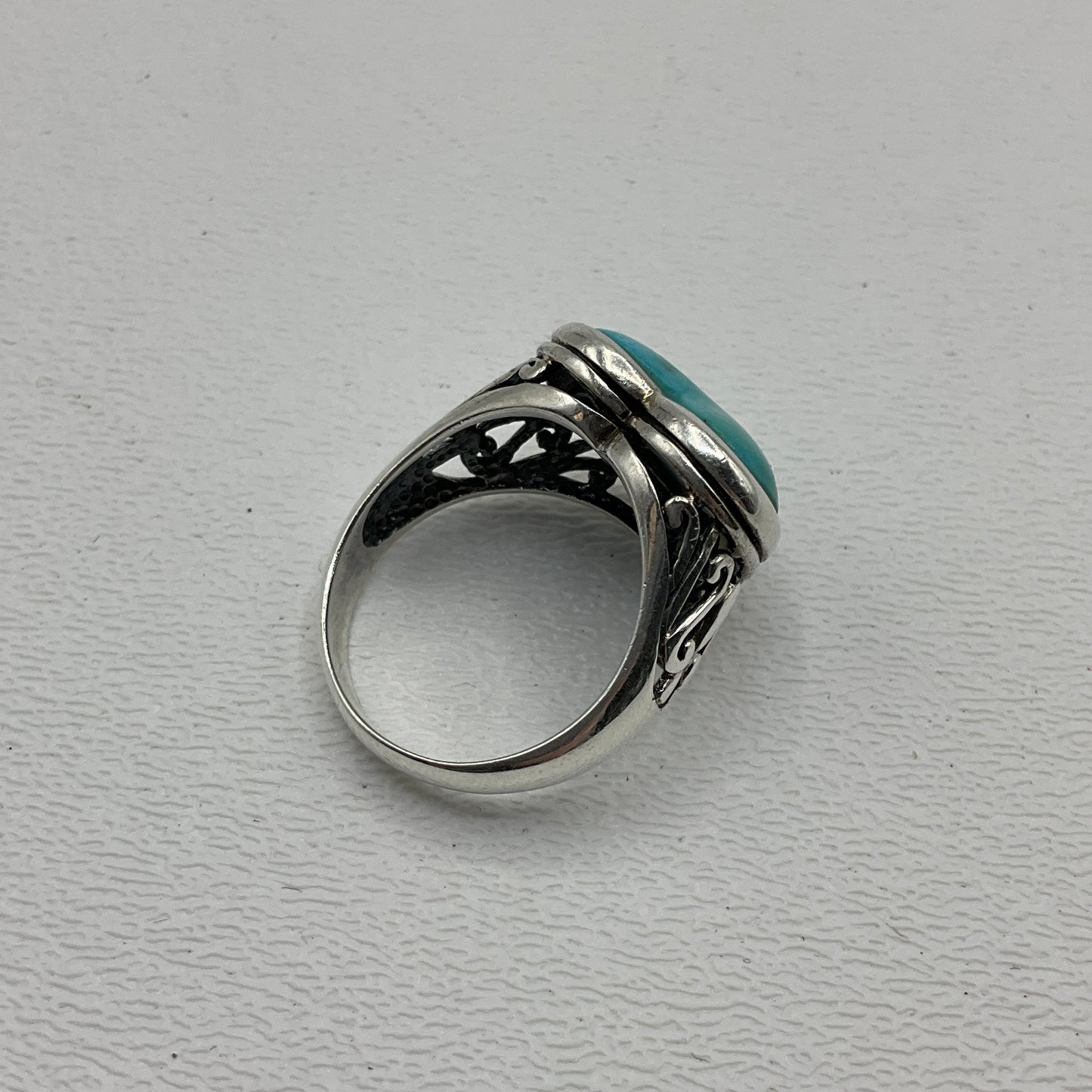 6.7g .925 Ring Heart Size 10