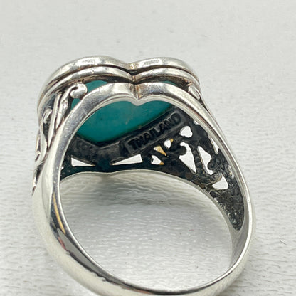 6.7g .925 Ring Heart Size 10