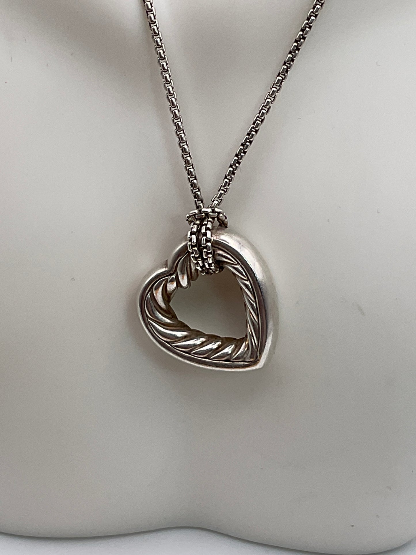 17.9g .925/18k DAVID YURMAN Necklace 17"