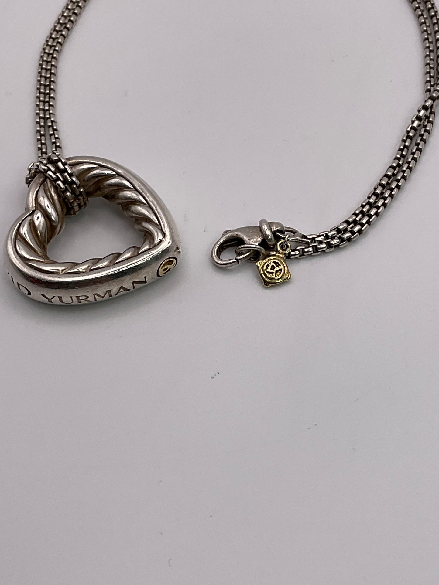 17.9g .925/18k DAVID YURMAN Necklace 17"