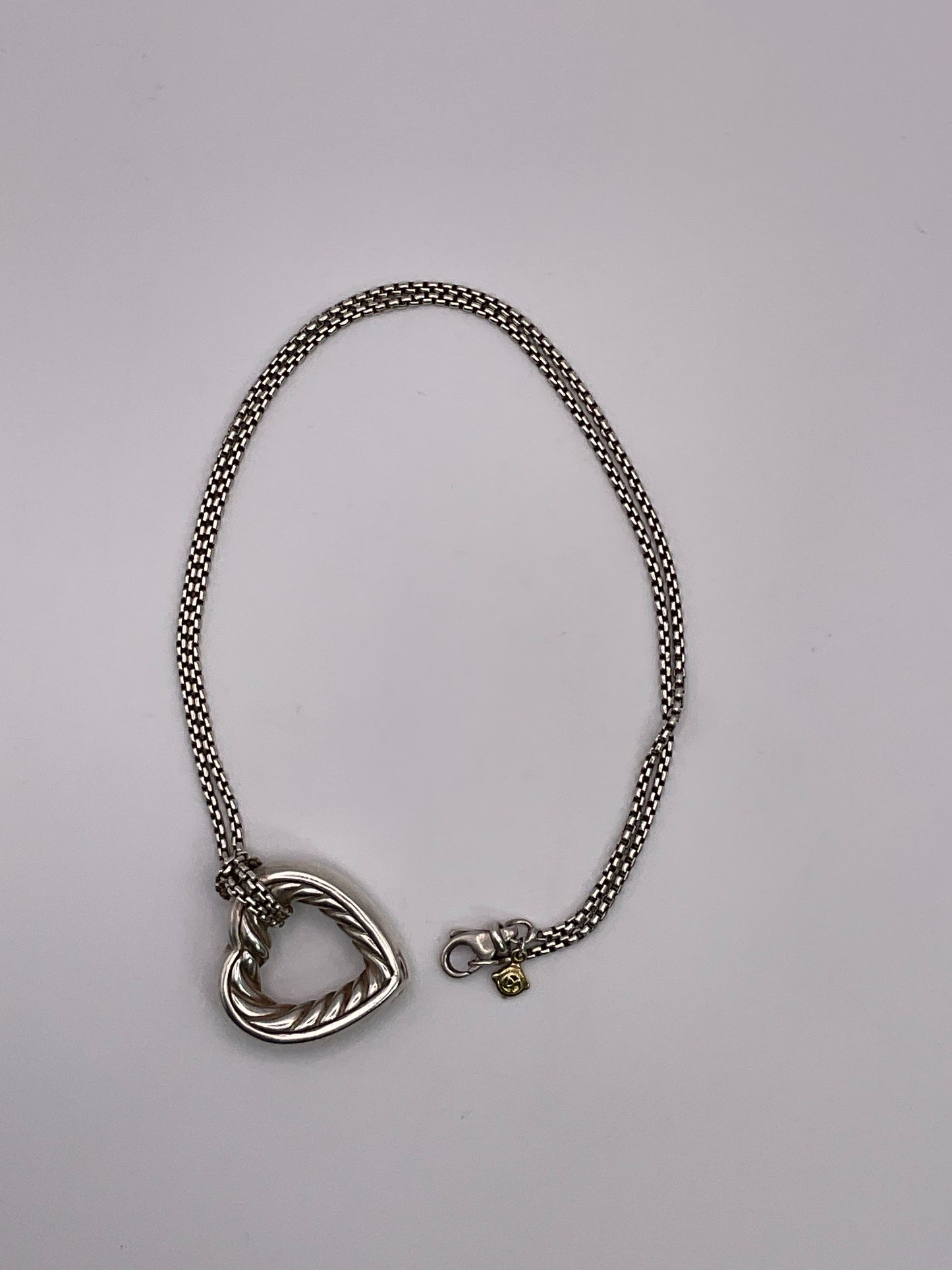 17.9g .925/18k DAVID YURMAN Necklace 17"