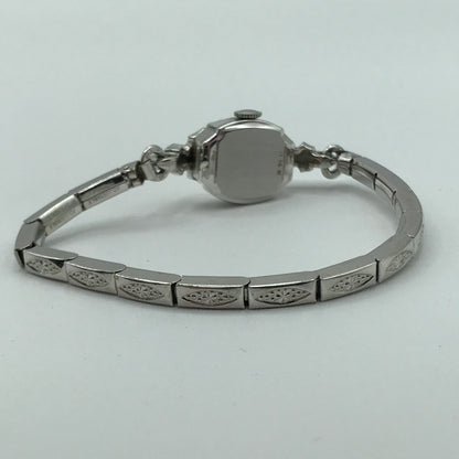 14.8g 14k White Gold Ladies LOUVIC watch