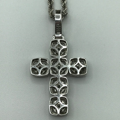 22.8g 14k White Gold Necklace/ Pednant 20"