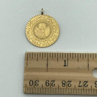 3.6g 22kt Yellow Gold Pendant