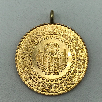 3.6g 22kt Yellow Gold Pendant