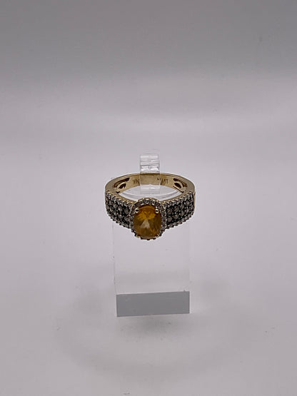 4.4g 14k Yellow Gold LEVIAN Ring Size 6.5