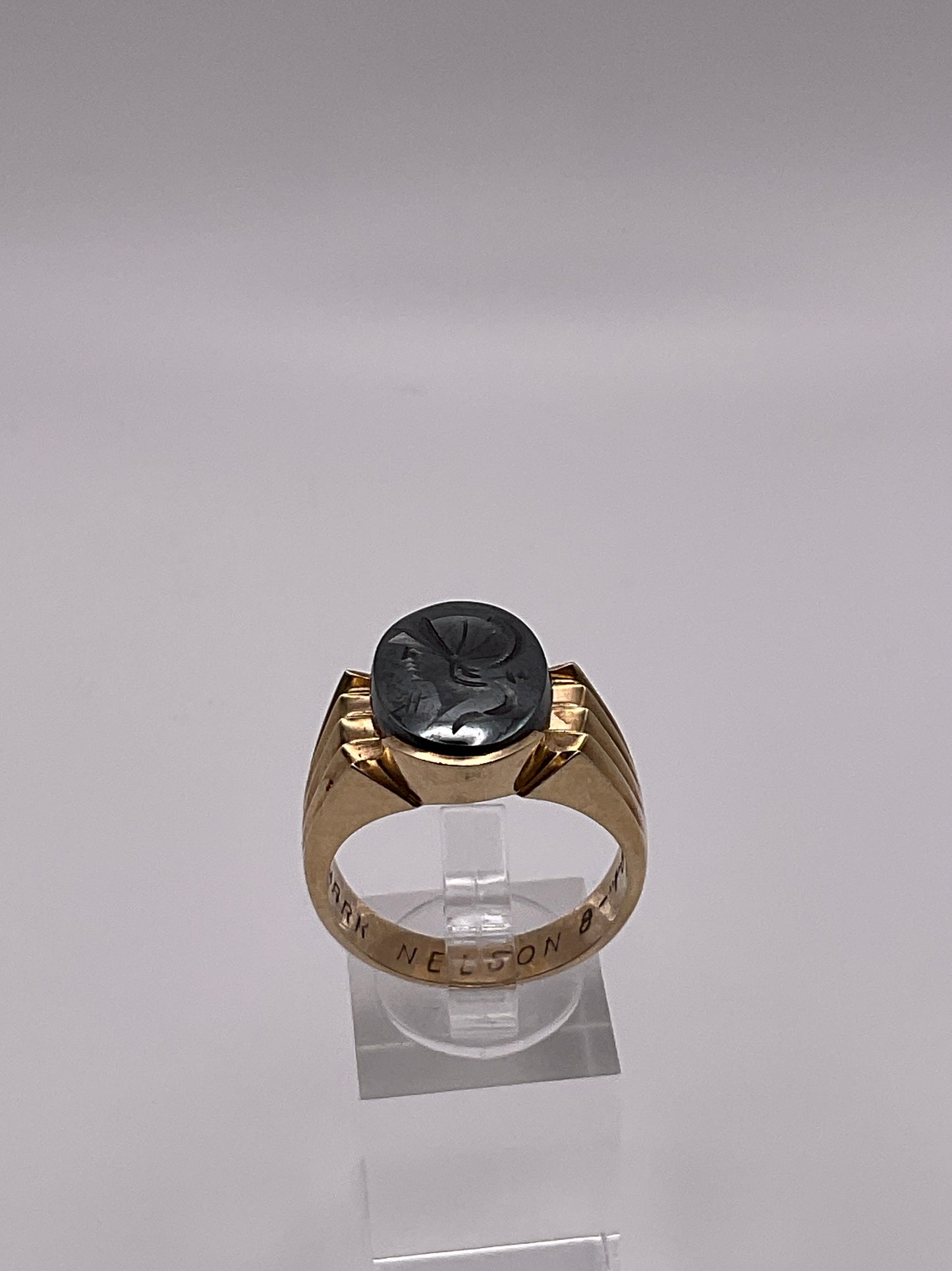 10.5g 14k Yellow Gold Ring Size 10