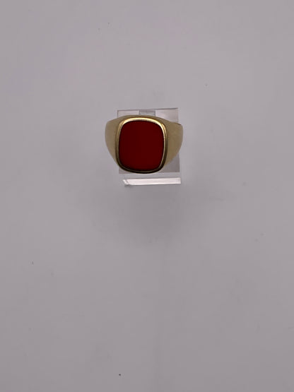 7.1g 18k Yellow Gold Ring Size 10.5