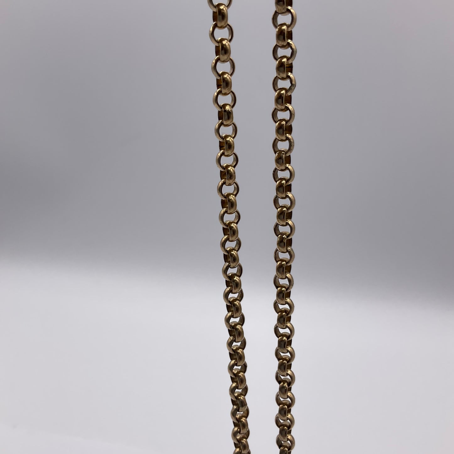 31.1g 10K Yellow Gold Rolo Link Chain