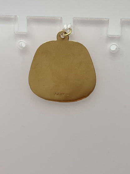 14k Yellow Gold  Pendant 1.2g Leo