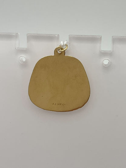 14k Yellow Gold  Pendant 1.2g Leo