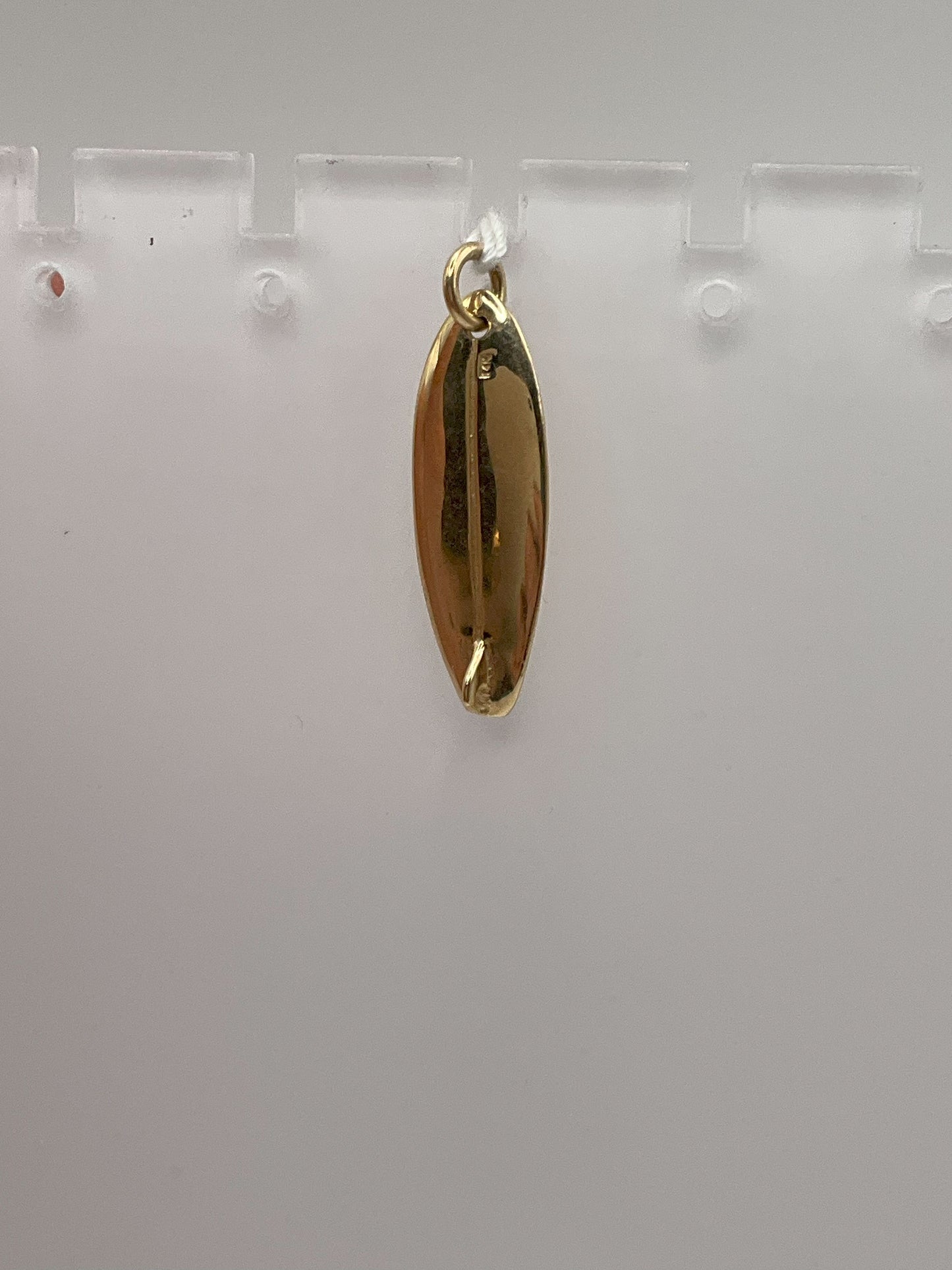 14k Yellow Gold  Pendant 3.5g Surf board