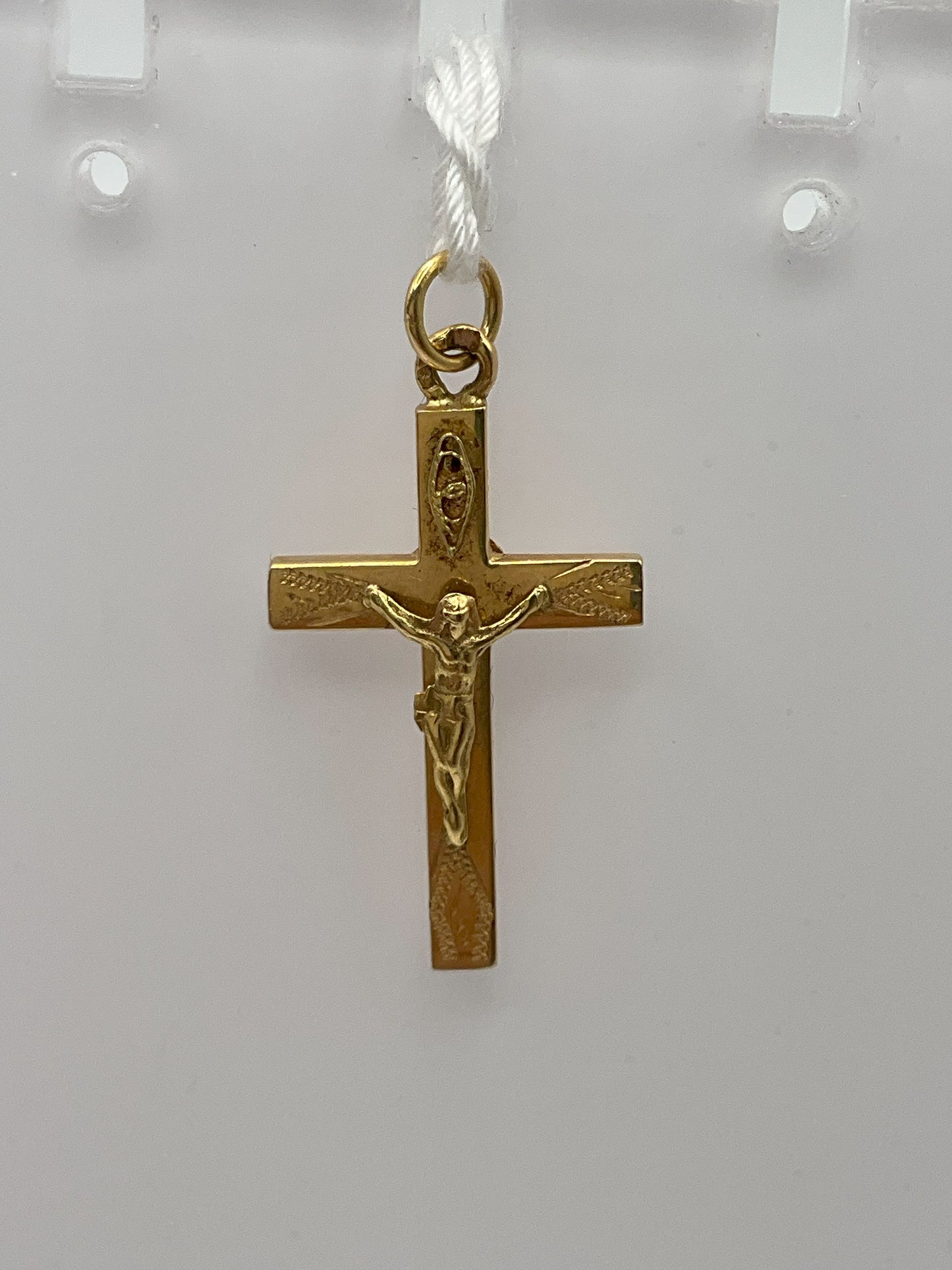 18k Yellow Gold Cross 1.4g