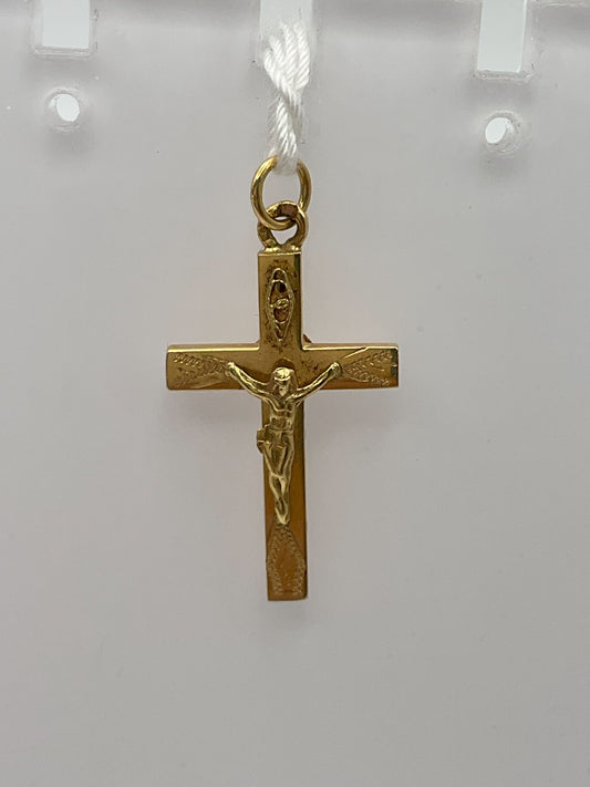 18k Yellow Gold Cross 1.4g