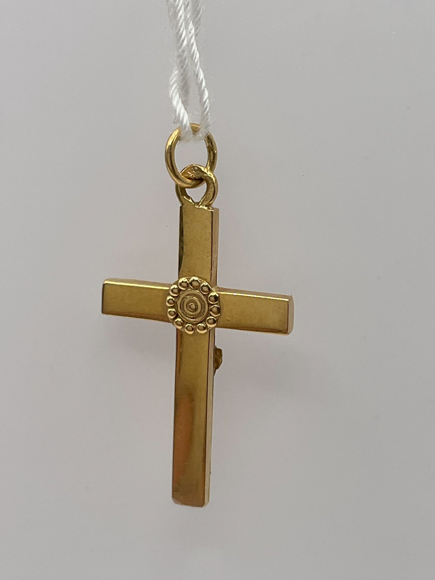 18k Yellow Gold Cross 1.4g