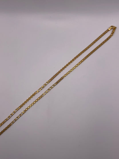 20.5g 14k Yellow Gold Necklace/Cross 24"