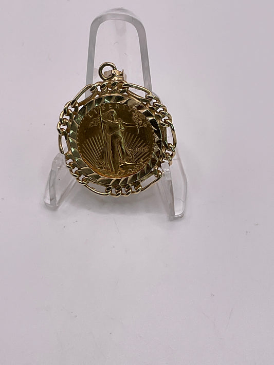 5.7g 14k/.999 Coin Pendant