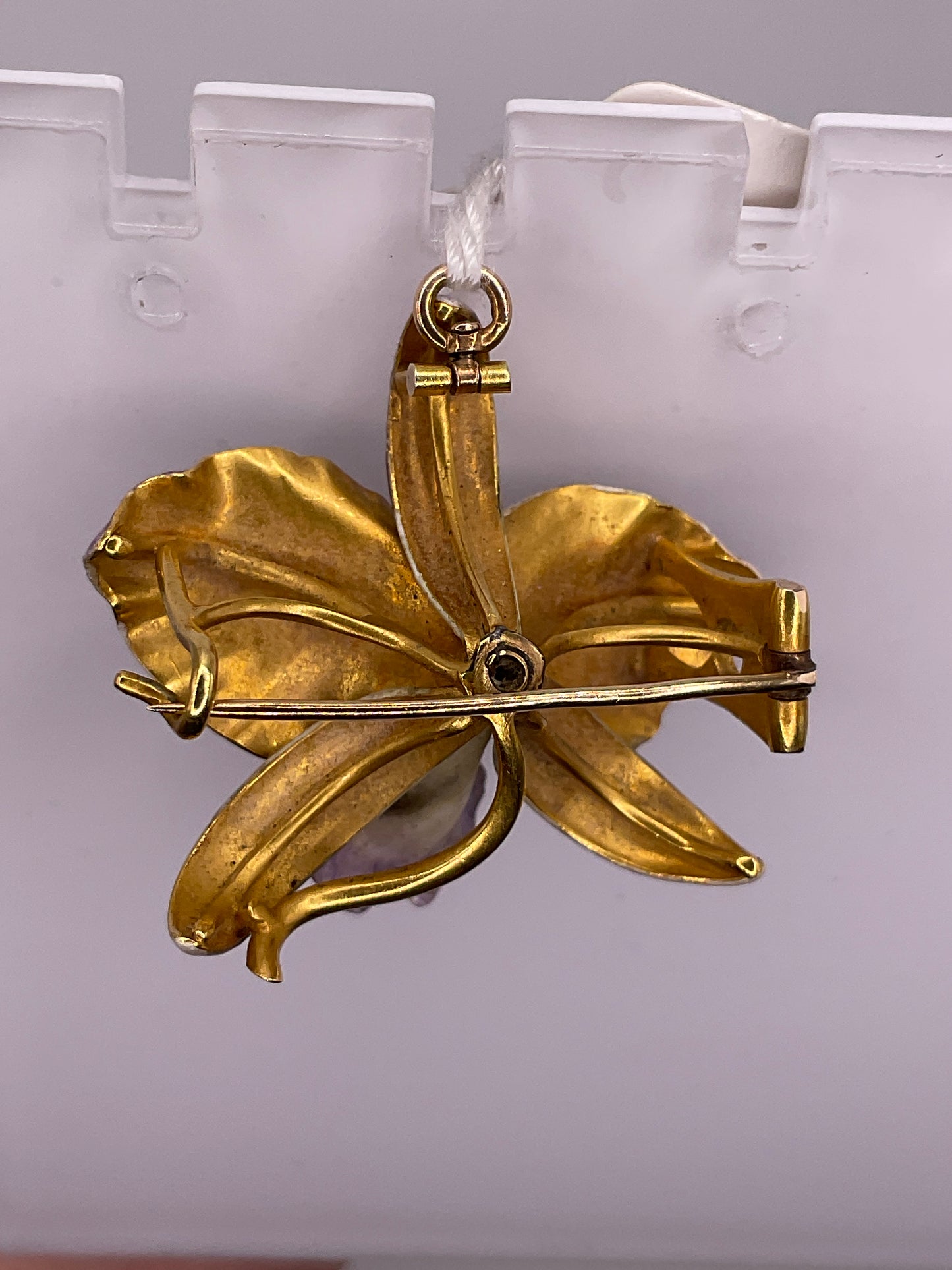 10.8g 14k Yellow Gold Floral Pendant