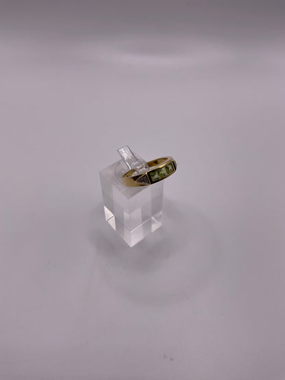 4.0g 18k Yellow Gold Ring Size 7.5