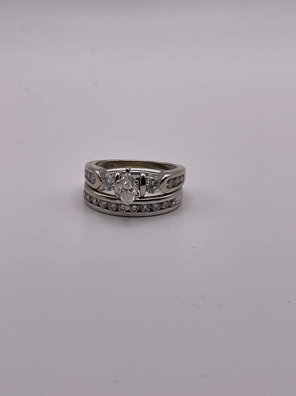 8.8g 14k Wedding Set