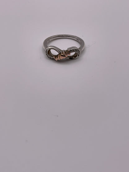 2.6g .925/10k Ring Mom/Heart Size 7