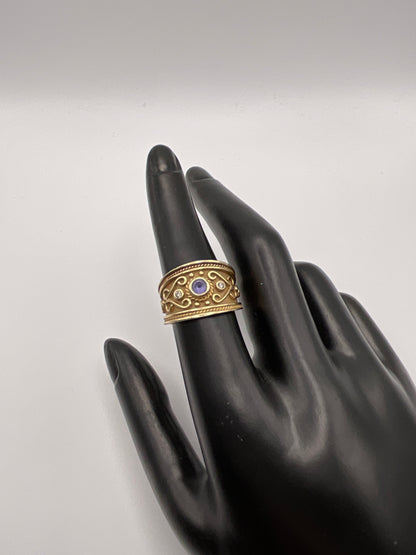 8.5g 14k Yellow Gold Ring Size 7