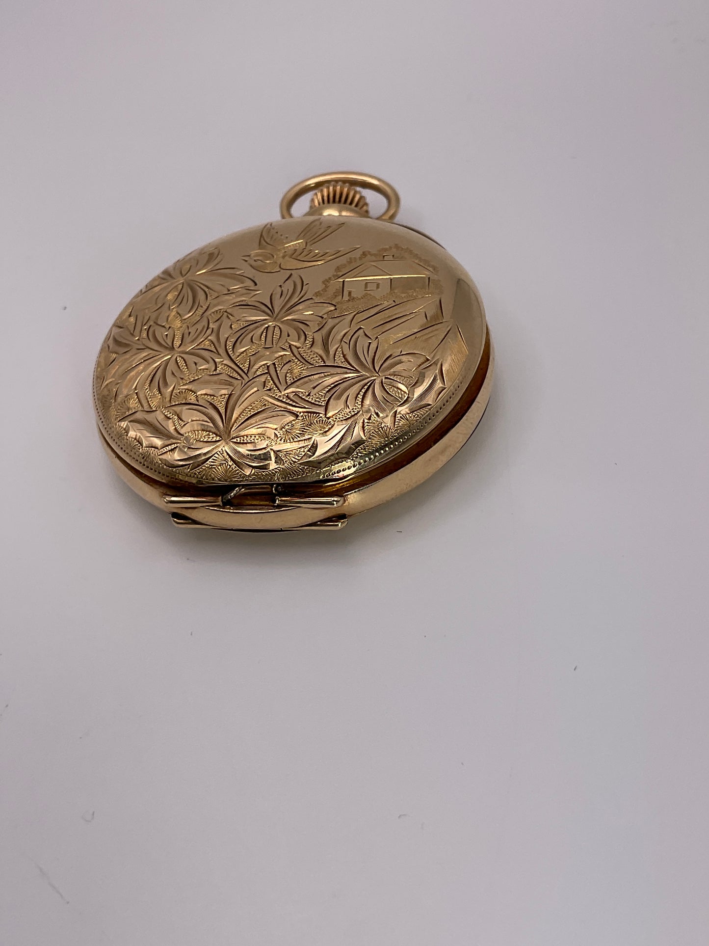 74.2g 14k YG Elgin Pocket Watch