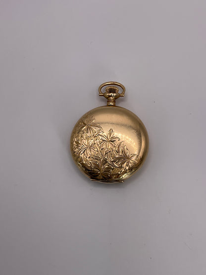 74.2g 14k YG Elgin Pocket Watch