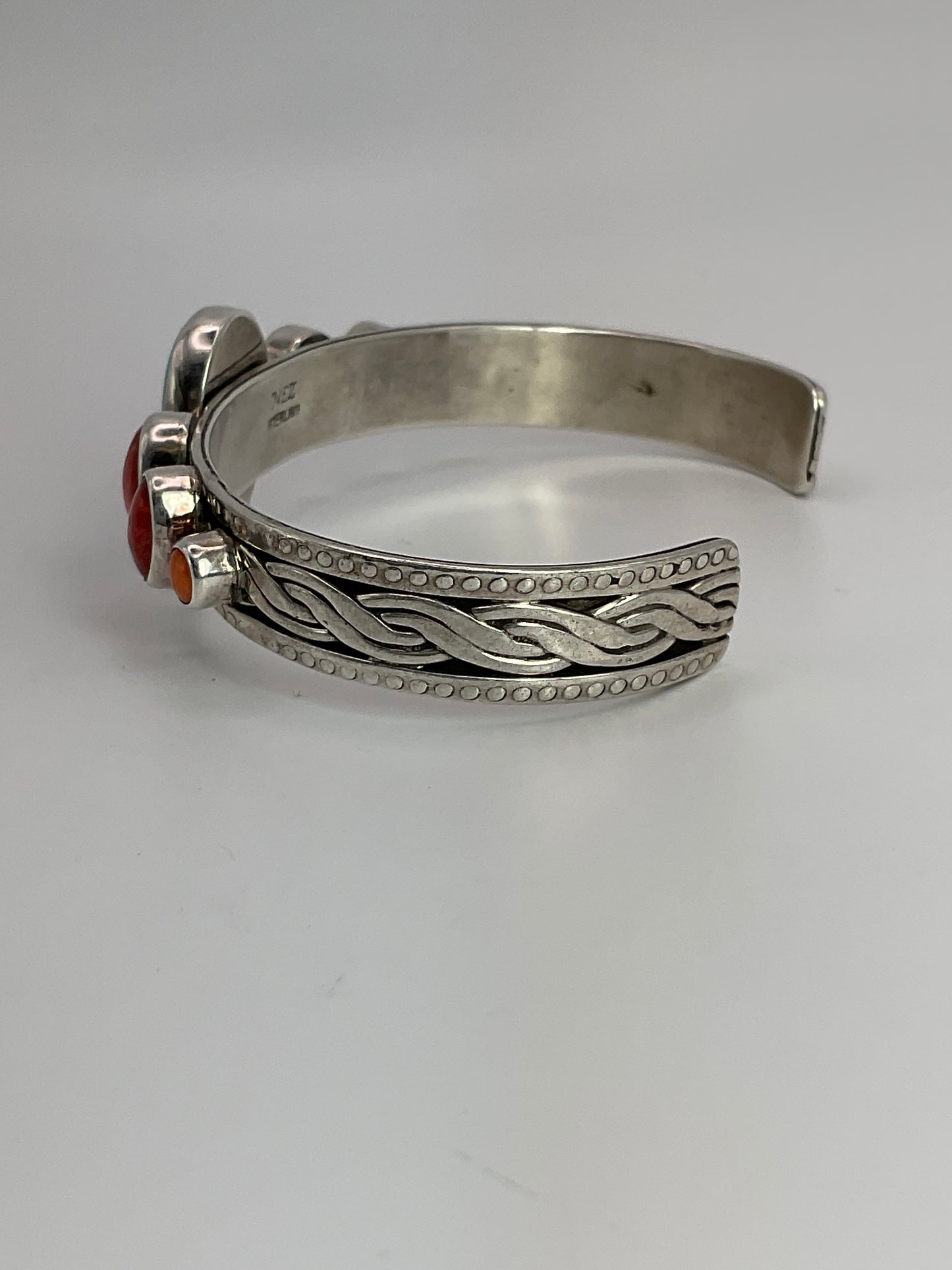 27.5g .925 NEZ Sterling Bracelet Cuff