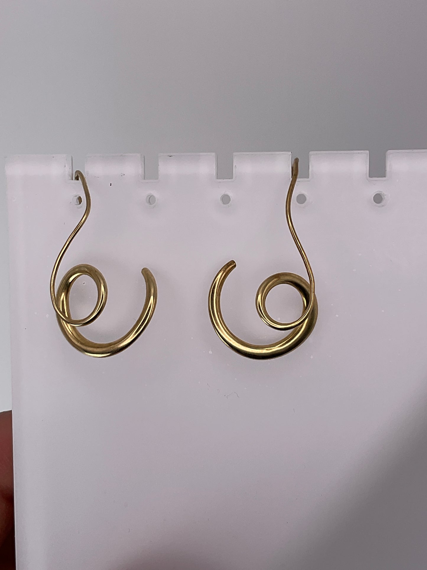 3.4g 14k YG Earrings