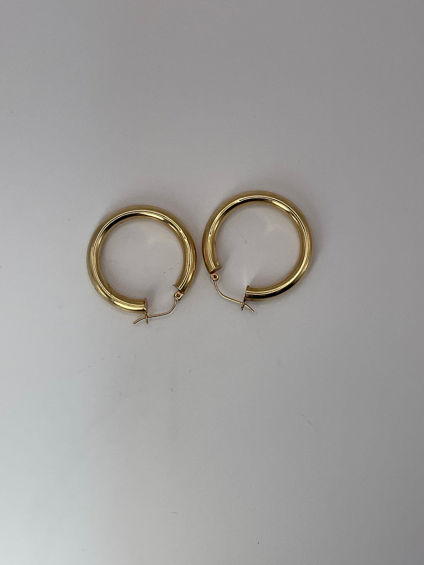 5.1g 14k YG Earrings Hoops