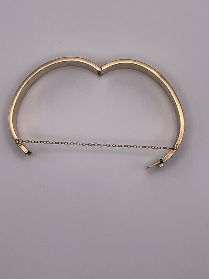 19.5g 14k YG Bangle 12.9mm